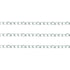 3mm x 2mm Metal Alloy Oval Link Chain (available in 5 colours)